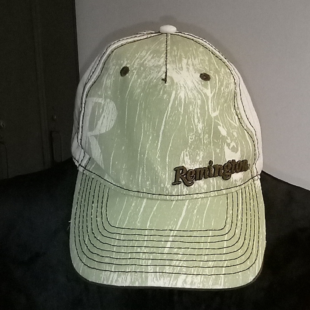Remington Green and White Cap